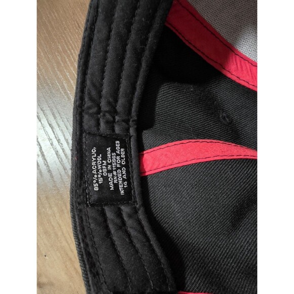 HTF New NINTENDO Legend of Zelda BlackRed Embroidered Logo Snapback Hat Cap RARE - Picture 8 of 9